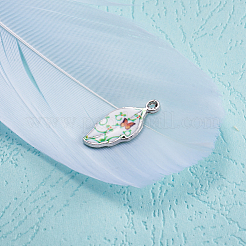 Alloy Enamel Pendants&nbsp;LS-PALLOY-TAC0009-25P-B