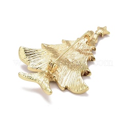 Colorful Christmas Tree Rhinestone Brooch&nbsp;JEWB-A004-19G