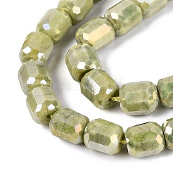 Anti-Tarnish Electroplate Glass Beads Strands&nbsp;EGLA-N027-03A-13