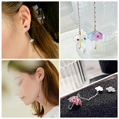 DIY Acrylic Earring Making Kits&nbsp;DIY-FH0001-80