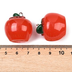 Opaque Resin Pendants&nbsp;RESI-D021-01A