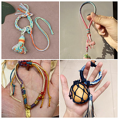 25M 5 Colors Braided Polyester Cord&nbsp;OCOR-TA0003-78