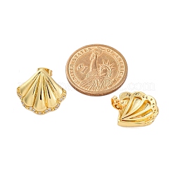 Rack Plating Brass Micro Pave Clear Cubic Zirconia Stud Earrings for Women&nbsp;EJEW-C125-27A-G