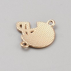 Zinc Alloy Enamel Sport Connector Charms&nbsp;LS-FIND-CJC0437-009B-12