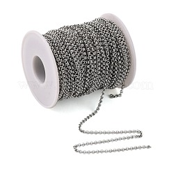 Tarnish Resistant 304 Stainless Steel Rolo Chains&nbsp;STAS-O076-01