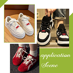10Pcs Alloy Rhinestone Shoelace Buckle&nbsp;FIND-AR0006-26