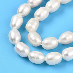 Natural Cultured Freshwater Pearl Beads Strands&nbsp;PEAR-N012-07V-01