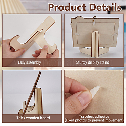 1 Set Wood Pregnancy Photo Frame Stand&nbsp;ODIS-FG0001-86A