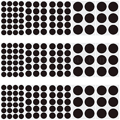 198Pcs 3 Styles Round Felt Furniture Pads&nbsp;AJEW-GF0013-26A