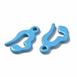 Spray Painted 201 Stainless Steel Charms&nbsp;STAS-G304-27B