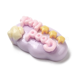 Opaque Resin Cabochons&nbsp;RESI-K026-01E