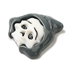 Halloween Theme Cartoon Resin  Cabochons&nbsp;CRES-D043-01G