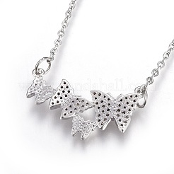 304 Stainless Steel Pendant Necklaces&nbsp;X-NJEW-O108-12P