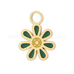304 Stainless Steel Enamel Pendants&nbsp;STAS-OY013-61G