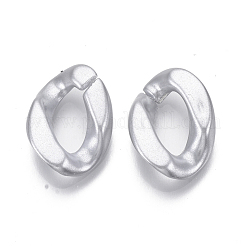 Spray Painted CCB Plastic Linking Rings&nbsp;CCB-R104-03A-03