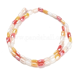 Electroplate Glass Beads Strands&nbsp;EGLA-P068-01A-10