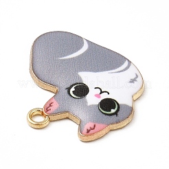 Alloy Enamel Pendants&nbsp;ENAM-M046-11G-B