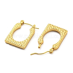 PVD Vacuum Plating 304 Stainless Steel Hoop Earrings for Women&nbsp;EJEW-Q772-03G
