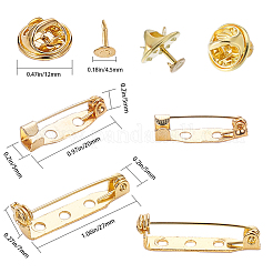 Iron Lapel Pin Backs&nbsp;IFIN-SC0001-01