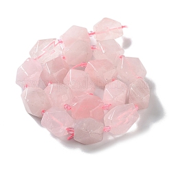 Natural Rose Quartz Beads Strands&nbsp;G-C182-30-02