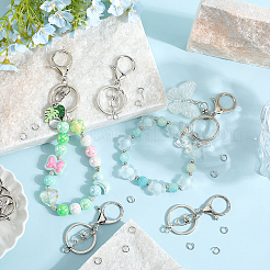 Iron Keychain Clasps&nbsp;DIY-SC0027-06