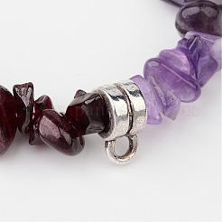 Chakra Gemstone Bracelet Making&nbsp;BJEW-JB02287-01