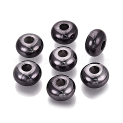 Halloween Theme UV Plating Opaque Acrylic European Beads&nbsp;PACR-T017-19M-M4