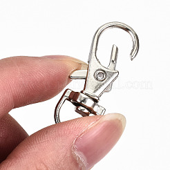 Alloy Swivel Lobster Claw Clasps&nbsp;PALLOY-T010-02P
