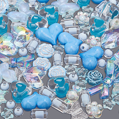 180Pcs 15 Styles Mixed Style Acrylic Beads&nbsp;OACR-PA0001-10
