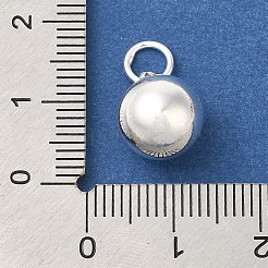 925 Sterling Silver Round Charms&nbsp;STER-G043-08E-S