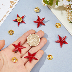 24 Sets Enamel Pins&nbsp;JEWB-FH0003-08