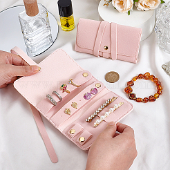 Rectangle PU Leather Envelope Travel Folding Rolls&nbsp;AJEW-WH048-966A