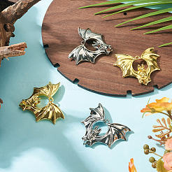 4Pcs 2 Colors Tibetan Style Alloy Pendants&nbsp;FIND-TADJ0001-18