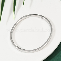 201 Stainless Steel Bangles for Men&nbsp;BJEW-B138-02P