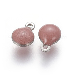 304 Stainless Steel Enamel Charms&nbsp;STAS-O122-C-03P