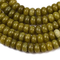 Dyed Natural White Jade Beads Strands&nbsp;G-G107-A46-01