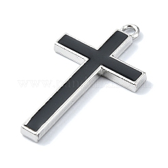 Rack Plating Alloy Enamel Pendants&nbsp;ENAM-Z016-02P