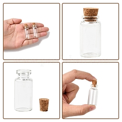 24Pcs 4 Styles Glass Jar Glass Bottles&nbsp;AJEW-FS0001-21