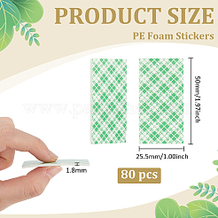 80Pcs PE Foam Stickers&nbsp;DIY-BC0017-08G