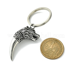 304 Stainless Steel Wolf Tooth Keychain&nbsp;KEYC-JKC00579