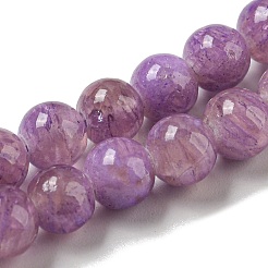 Dyed Natural White Jade Beads Strands&nbsp;G-F764-01B