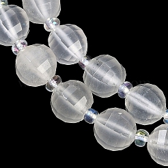 Natural White Jade Beads Strands&nbsp;G-G182-B28-03