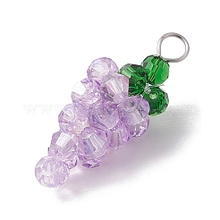 Glass Pendants&nbsp;PALLOY-JF02933-01