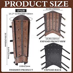 Imitation Leather Boot Cover&nbsp;AJEW-WH20010-17