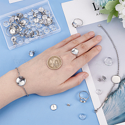 DIY Half Round Jewelry Set Making Kit&nbsp;DIY-SC0018-24