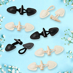 8Pcs 2 Colors Resin Buttons&nbsp;FIND-CY0001-34