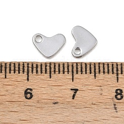 Tarnish Resistant 304 Stainless Steel Stamping Blank Tag Pendants&nbsp;STAS-Q024-1