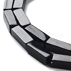 Dyed & Heated Natural Black Agate Beads Strands&nbsp;G-F631-E27