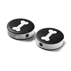 Dog Theme Wood Beads&nbsp;WOOD-M011-04A-02