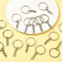 50Pcs Iron Keychain Ring&nbsp;IFIN-FS0001-56